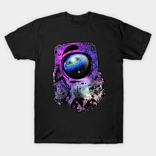 Astronaut in Universe T-Shirt